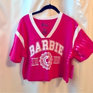 Barbie Crop Top Size Large